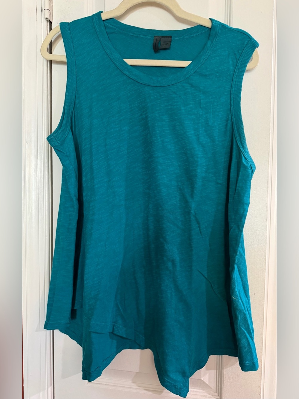 Anthropologie Left Of Center Roxie Womens Asymmetrical Hem Tank